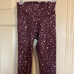 Aerie gold star leggings